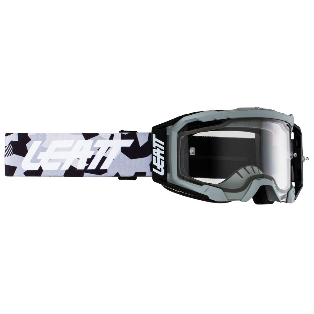 GOGGLE VELOCITY 5.5 ENDURO FORGE GREY - CLEAR LENS 83VLT